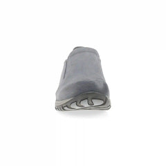 Pippy Grey Waterproof Burnished Suede