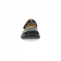 Stacy Black Waxy Burnished