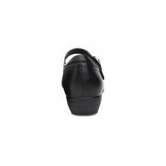 Fawna Wide Black Milled Nappa