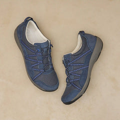 Harlyn Navy Suede
